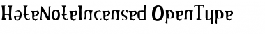Download HateNote Font