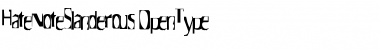 Download HateNote Font Download HateNote Font
