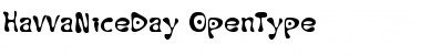 Download HavvaNiceDay Font