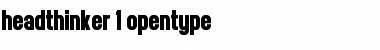 Download headthinker Font