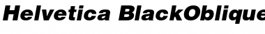 Download Helvetica .Black Oblique Font