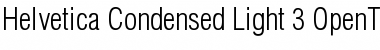 Download Helvetica Condensed Light Font