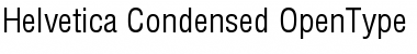 Download Helvetica Condensed Medium Font
