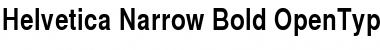 Download Helvetica Narrow Bold Font
