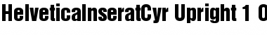 Download Helvetica Inserat Cyrillic Upright Font