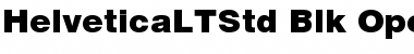 Download Helvetica LT Std Black Font