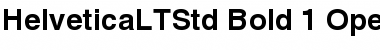 Download Helvetica LT Std Font