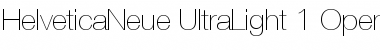 Download Helvetica Neue Regular Font