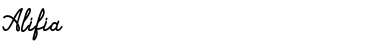 Download Alifia Font