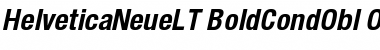 Download Helvetica Neue LT Font