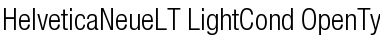 Download Helvetica Neue LT Regular Font