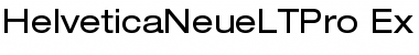 Download Helvetica Neue LT Pro 53 Extended Font