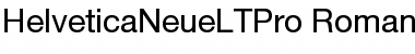 Download Helvetica Neue LT Pro 55 Roman Font