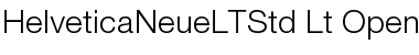 Download Helvetica Neue LT Std Font