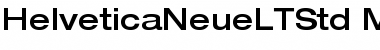 Download Helvetica Neue LT Std 63 Medium Extended Font