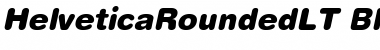 Download Helvetica Rounded LT Black Oblique Font