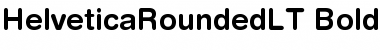 Download Helvetica Rounded LT Bold Font