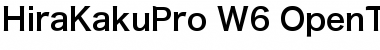 Download Hiragino Kaku Gothic Pro W6 Font