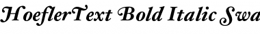 Download HoeflerText Bold-Italic-Swash Font