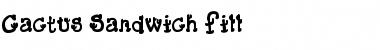 Download Cactus Sandwich Fill Font