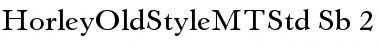 Download Horley Old Style MT Std Semibold Font