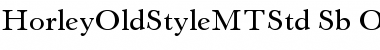 Download Horley Old Style MT Std Semibold Font