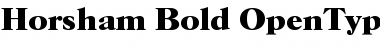 Download Horsham-Bold Regular Font