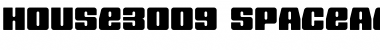 Download HOUSE3009 Spaceage-Black-Gamma Font