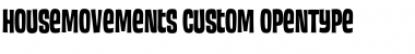 HouseMovements-Custom Font