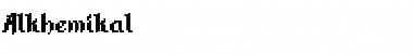 Download Alkhemikal Font Download Alkhemikal Font