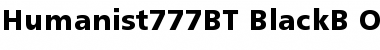 Download Humanist 777 Black Font
