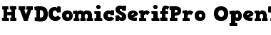 Download HVD Comic Serif Pro Regular Font