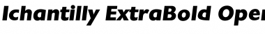 Download Ichantilly ExtraBold Font