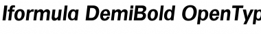 Download Iformula DemiBold Font
