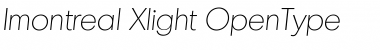 Download Imontreal Xlight Font