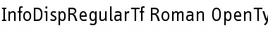 Download InfoDispRegularTf Font