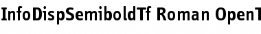 Download InfoDispSemiboldTf Font