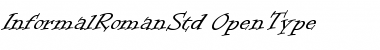 Download Informal Roman Std Font Download Informal Roman Std Font