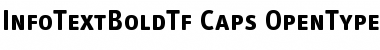 Download InfoTextBoldTf Caps Font