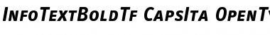 Download InfoTextBoldTf CapsIta Font