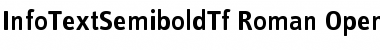 Download InfoTextSemiboldTf Font
