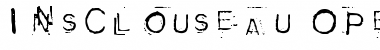 Download InsClouseau Font Download InsClouseau Font