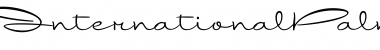 Download InternationalPalms Font