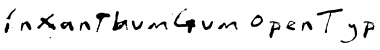 Download InXanthumGum Font