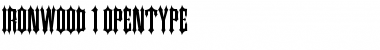 Download Ironwood Font