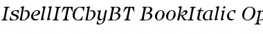 Download ITC Isbell Font
