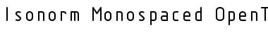 Download Isonorm Font