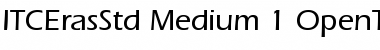 Download ITC Eras Std Font