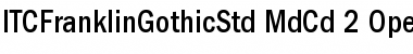 Download ITC Franklin Gothic Std Font