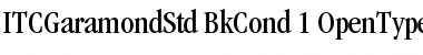 Download ITC Garamond Std Font